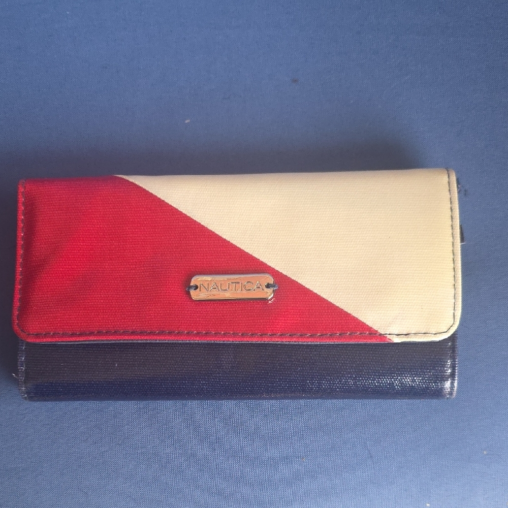 Nautica Americana Tri-Color Y2K Women's Wallet